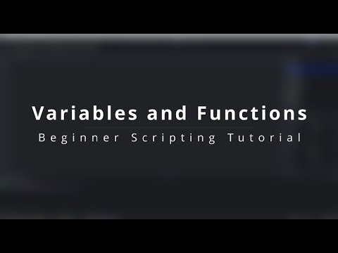 [Beginner] Roblox Scripting Tutorial | Variables and Functions