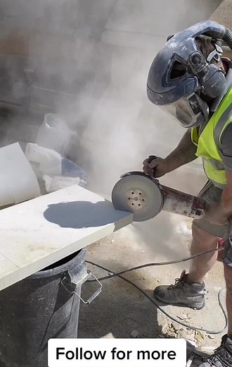 Stonework Construction Techniques: Power Tool Demonstration