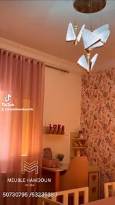 10K views · 34 reactions | Chambre Céline  #3d #architecture #architecte #meuble #design #bois #artist #chambrebebe #Tunisie #bebe | Meuble Hamdoun | Facebook