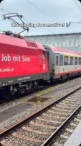 🇦🇹 The ÖBB Taurus: sometimes known as the ‘singing locomotive’ ⬇️ These locomotives were built by Siemens as the ES64U2 from 1999 to 2006, and play a distinct tone ladder when accelerating 🎼 ÖBB 1116 199 departs Munich Hbf here with a EuroCity towards Austria ➡️ Have you ever heard it ‘sing’ in real life? 💬 #railcolor #es64u2 #öbbtaurus #unsereoebb #öbb | Railcolor News