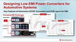 Optimizing DC/DC converters for EMI in automotive systems | TI.com