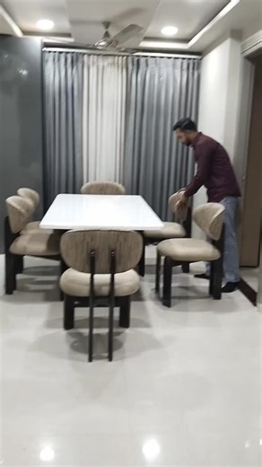 CRAFTED NEST ( Furniture Reimagined ) on Instagram: "#furniture #interior #daining #luxury #woodenfurniture ."