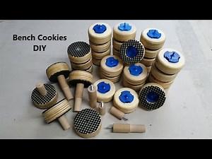 Bench Cookies and Bench Cookies with spike - DIY