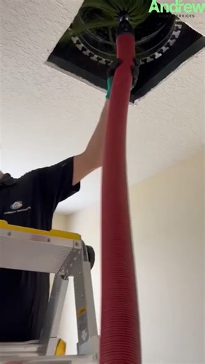 Andrew Home Services on Instagram: "💨 Professional Air Duct Cleaning in Action Take a look at how we deep-clean air ducts to remove dust, allergens, and hidden buildup from your HVAC system. Clean ducts mean healthier air, better airflow, and a more efficient home. If you’re dealing with dust, allergies, bad odors, or poor air circulation, professional duct cleaning makes a real difference. ✔ Improves indoor air quality ✔ Reduces allergens & dust ✔ Helps your HVAC system run better 📞 Call/Text