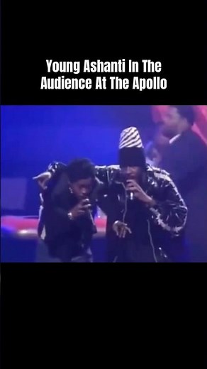 In 1996, 15-year-old Ashanti sat in the Apollo crowd watching the Fugees perform before her fame