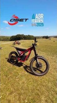 Riding The OSet TXP24 at ABR Festival 2025 #motorcycle #oset #trialbike