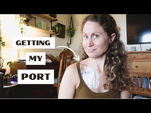 Preparing for cancer treatment | Getting my port | What's in my chemo bag?