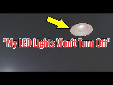 "My LED Lights Won't Turn Off"