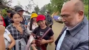 796K views · 25K reactions | Met some of my young friends on my way back to Imphal. They were very kind to show me the photos of Shirui lily which is currently blooming now. | N.Biren Singh | Facebook