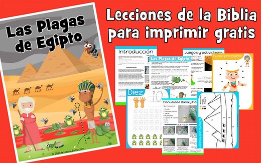 Las Plagas de Egipto - lección de la biblia para niños - Trueway Kids