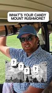 What’s your Candy Mount Rushmore? 🤔 Check out the full video of Breaking 30 with @masonnutt live on the Bev Boys YouTube page. 🤝 #golf #reels #explore #funny | Bev Boys Golf Club