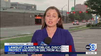 Lawsuit claims Roblox, Discord failed to protect Galveston girl from alleged predator