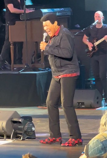 Chubby Checker Performs 'The Twist' at Epcot