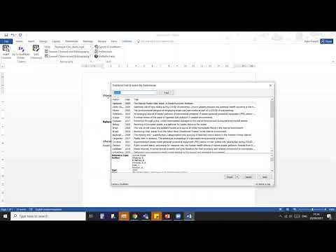 How to add a single reference and multiple references from Endnote Online into Word