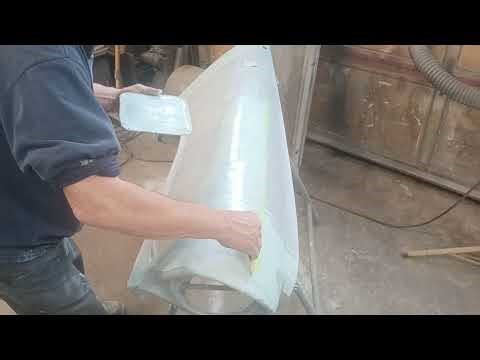 1956 CHEVY...FRONT FENDER BODY WORK!