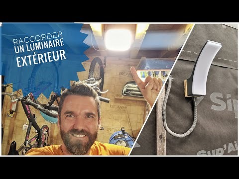 How to install an outdoor light fixture