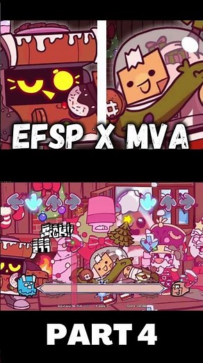 EFSP X MVA (PART 4) (CHRISTMAS) (FNF MOD) #shorts
