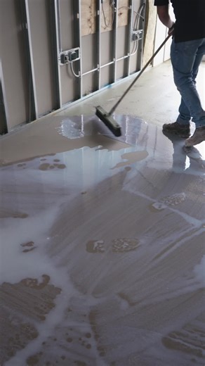 Primer is a very important step in the process. #flooringsolutions #nyc #abbruzzesefloorsinc #construction #flooring #wecare #selflevel