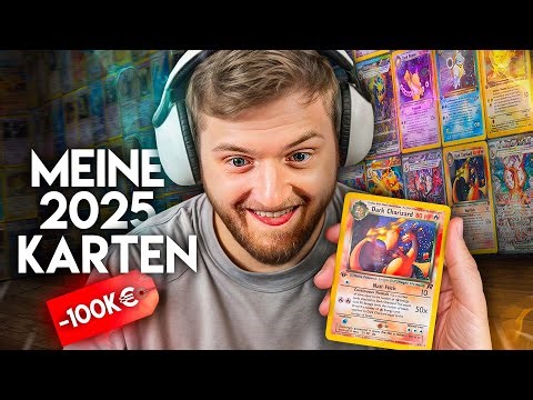 💸😍FÜR 10.000€ KARTEN graden?! - MEINE Pokemon SAMMLUNG von 2025!
