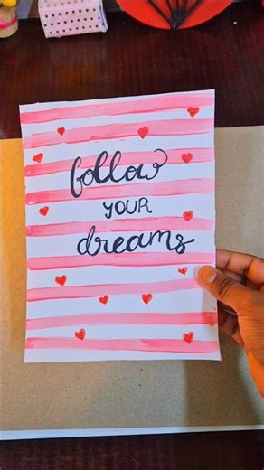 Handmade wall poster ✨️ | Scribblet | #diy #craft