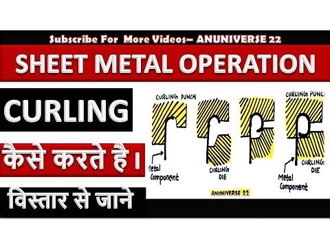 SHEET METAL OPERATIONS - CURLING - ANUNIVERSE 22