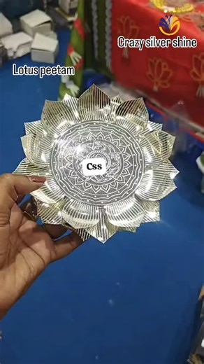 Crazy Silver Shine German Silver,Hyderabad,Vijayawada | Crazy silver shine Book your orders Lotus peetam High quality | Instagram