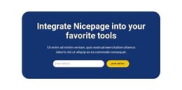 Integrate Nicepage into your favorite tools - Website Template by Nicepage