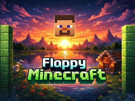 Play Flappy Minecraft | Free Online  Games. KidzSearch.com