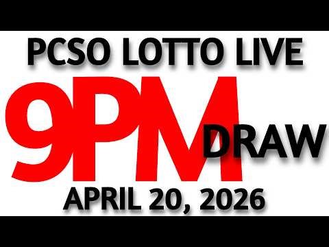 Lotto Result Today 9pm Draw April 20, 2026 Swertres Ez2 PCSO LIVE