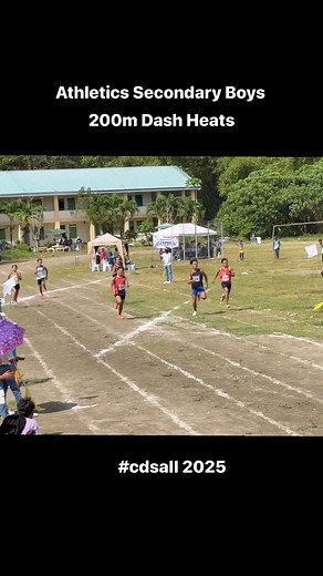 200m Dash Secondary Boys Heats #cdsameet2025 #followers #highlights #fblifestyletyle #followformore | JT Jallorina