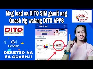 PAANO MAG LOAD SA DITO SIM GAMIT ANG GCASH