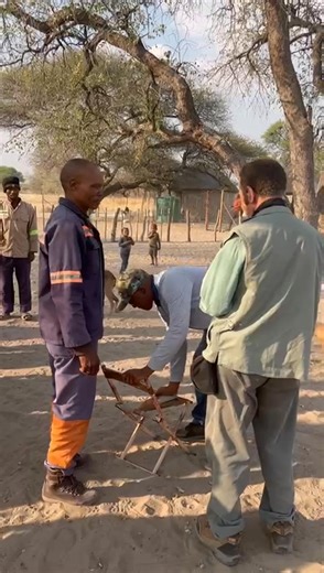 FORMER PRESIDENT KHAMA VISITS KAURE SETTLEMENT AFTER VIRAL VIDEO Former President Ian Khama today paid a surprise visit to Kaure settlement in the North West District. The visit follows a viral video in which a resident, Mr. Xomae, expressed his wish to meet the former president. Khama responded by traveling to Kaure, where he met with Xomae and engaged with residents of the settlement. His visit has sparked excitement among the community, many of whom welcomed the gesture as a rare opportunity 