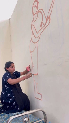 __𝖄𝖆𝖒🦋__ on Instagram: "Mana jangaon collector sir garu Cherial painting ni palakurthy lo ni Sri Someshwara function hall lo veyincharu,e function hall ni chief guest SITHAKKA Garu open chesaru ,maku e opportunity ichina jangaon collector gariki and pd D.R.D.O mam ki Thank you so much 🙏🏻 . . . #Cheriyalpainting_in_Palakurthi #400years_of_cheryl_painting #cheriyalscrollpainting #folkart #telangana_painting #DM_9553069936"