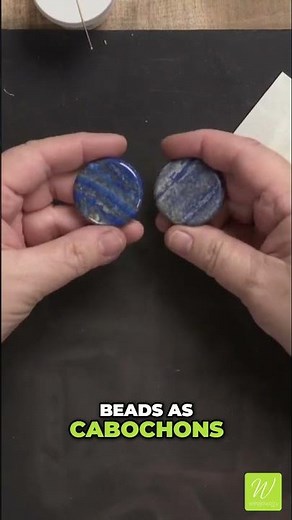 Jewelry Making Trick Using Beads as Low Cost Cabochons