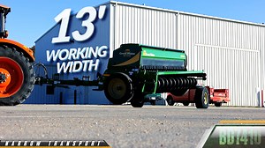 The new BD7410 combines large drill performance and compact drill transport versatility to give producers the best of both worlds!🌎 Learn more about the latest innovations in the BD-Series line of drills at https://bit.ly/gpbd7410 | Great Plains Ag