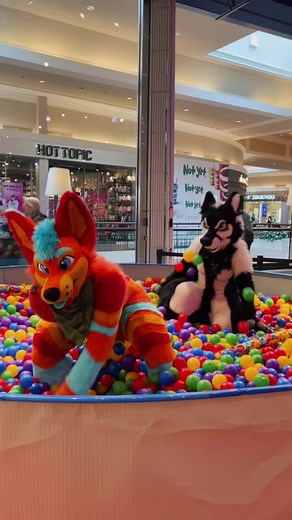 Dumb Dog Fursuit Mishaps | Protogen Costume Tutorial