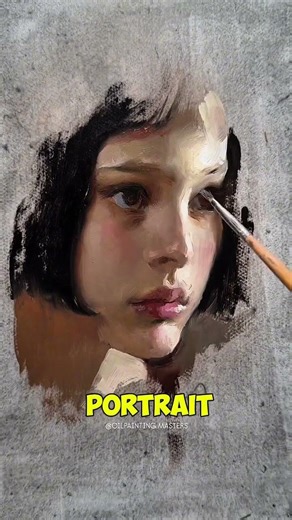 LIFE FACE PAINTING TUTORIAL || PIL PAINTING IN ALLA PRIMA.