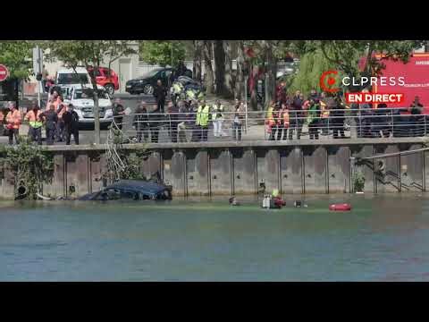 BUS dans la SEINE à Juvisy : 4 personnes repêchées saines et sauve après l'accident de la route