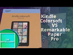 Kindle Colorsoft vs Remarkable Paper Pro: A Colour Comparison