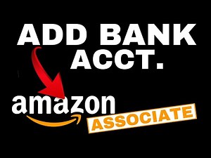 UPDATE Your Amazon Associate Bank Account in 2 Minutes!