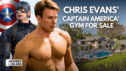 Chris Evans Lists ‘Captain America’ Gym Home for $7M – Take a Tour!