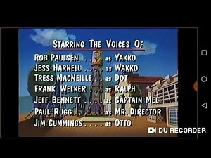 Animaniacs Sing-Along Wakko's World VHS Closing 1994