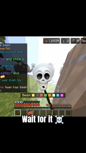 1v4 bedwar 😈 | aura clutch 😮 #minecraft #shorts #aura