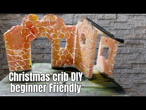 “Most Viral Christmas Crib Making Idea at Home ✨🎄 |
