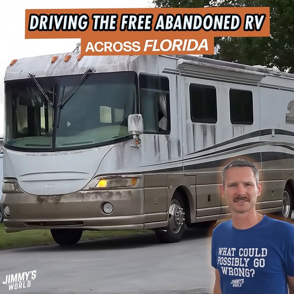 Crossing Florida in an Abandoned RV? It's Crazy! 🌴
