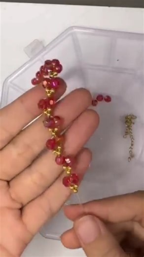 Colorful Beaded Bracelet Assembly Process #diy #craft #asmr #jewelry #beads #tutorial #shorts
