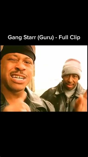 Gang Starr (Guru) - Full Clip #oldschoolhiphop #oldskoolrap #realrap #rap