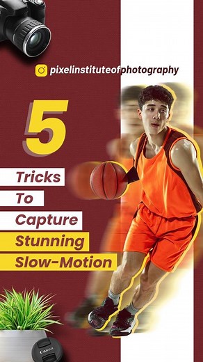 🤔How do you create awesome 🐢slow-motion videos? 👆🏻Here’s some tips to create amazing 📸slow motion videos. 😇Here is to hoping that this will help you create the best quality 🎥 slow-motion footage. If you have any questions about the process, 🥰feel free to reach out to us. 👉If you are passionate about 📷photography then you should enroll in our professional photography course. 📞 Call: 011 4940 5651, 9717174902 or login to www.pixelphotography.info * * * 🤝Follow us for more interesting �