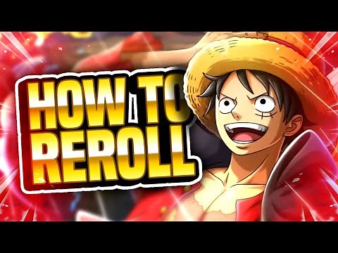 HOW TO REROLL IN ONE PIECE Treasure Cruise! Full Tutorial!