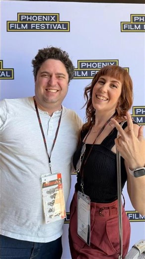 #Filmmaker fun at the #PhoenixFilmFestival! 🎬